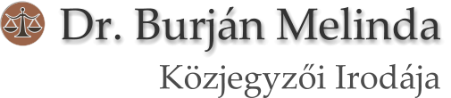 Közjegyzői Irodája Dr. Burján Melinda